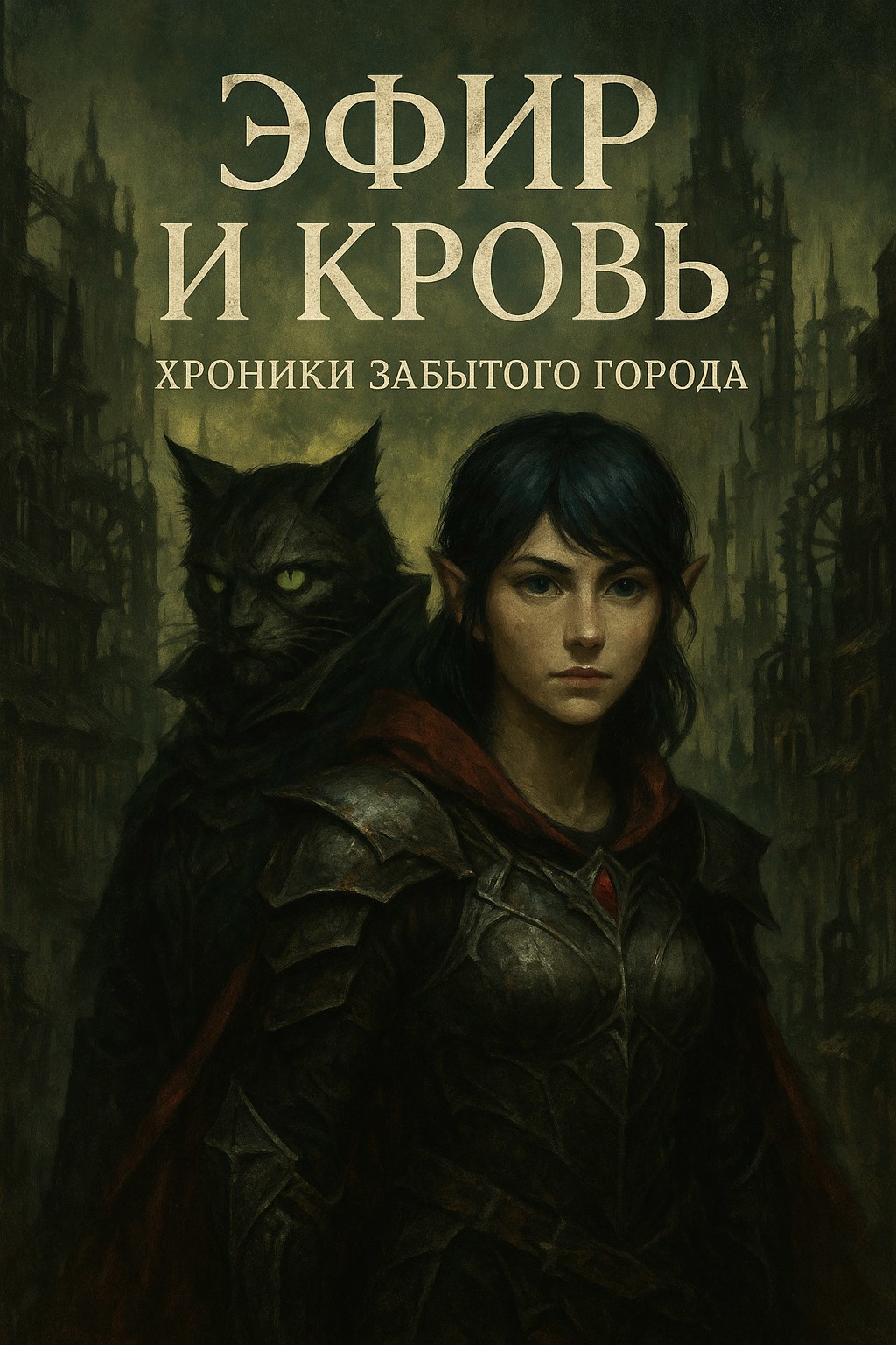 Обложка книги Эфир и кровь: Хроники забытого города
