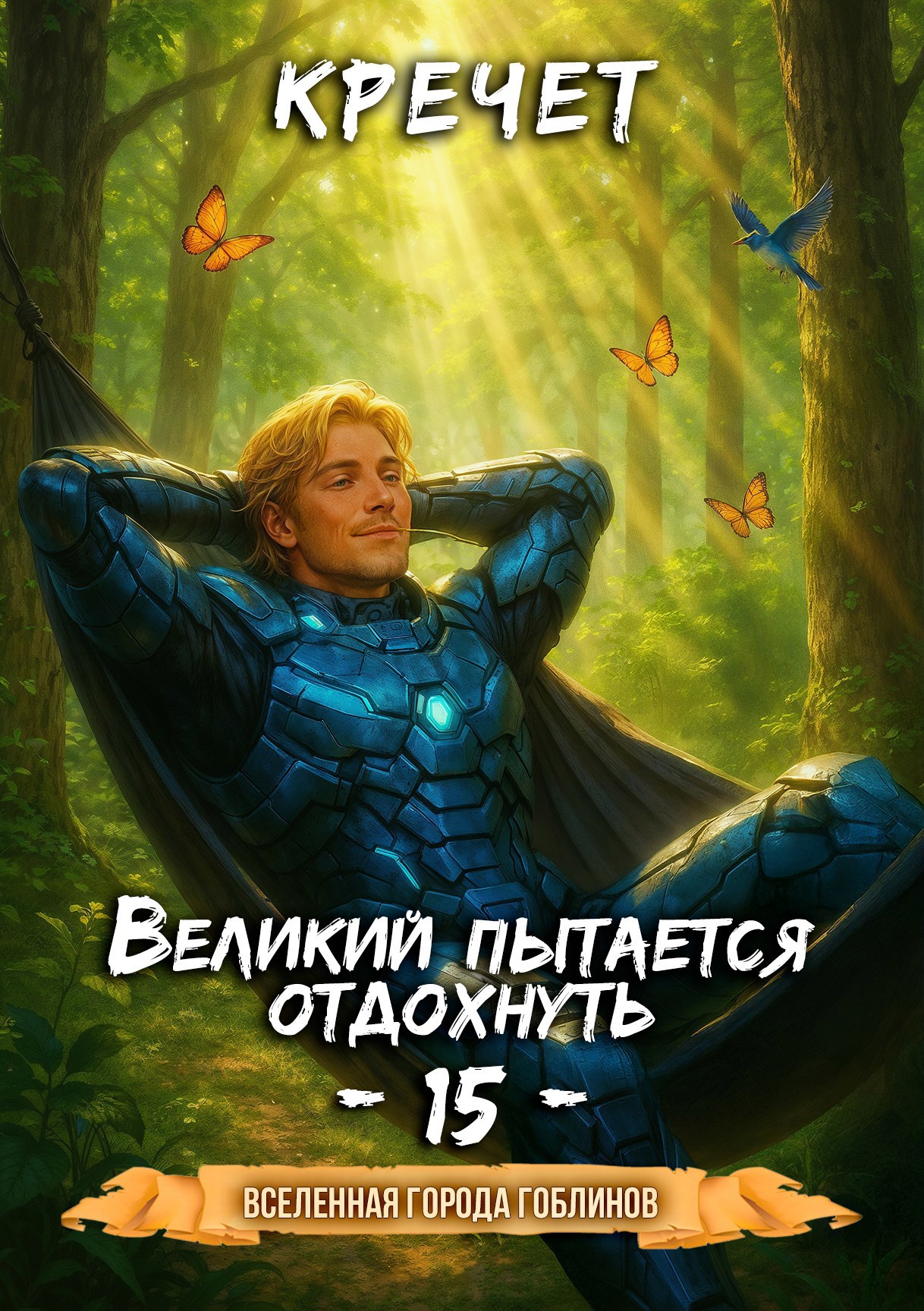 Обложка книги Великий пытается отдохнуть 15.