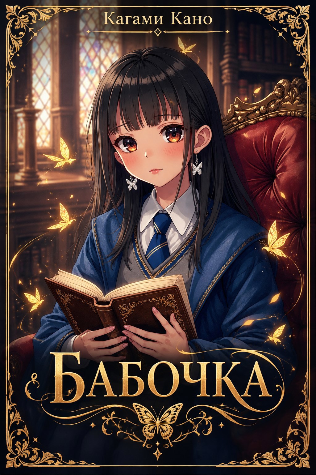 Обложка книги Бабочка