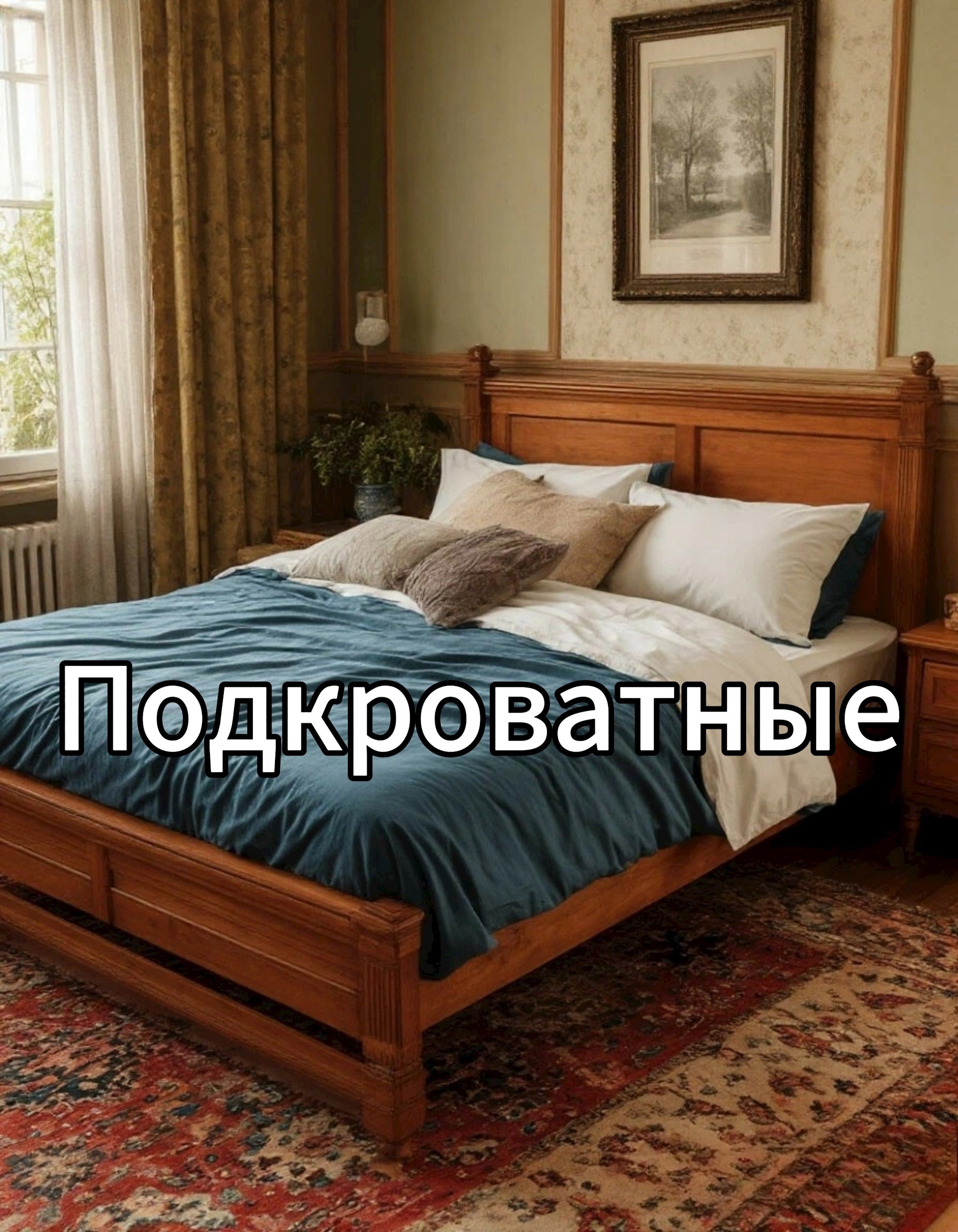 Обложка книги Подкроватные