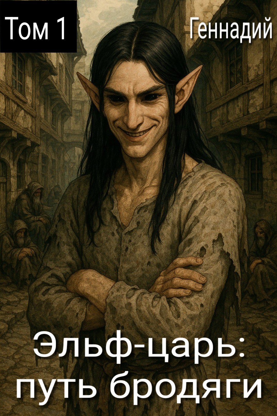 Обложка книги Эльф-царь: путь бродяги. Том 1