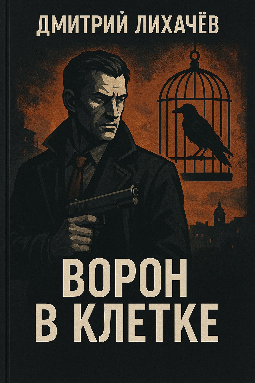 Обложка книги Ворон в клетке