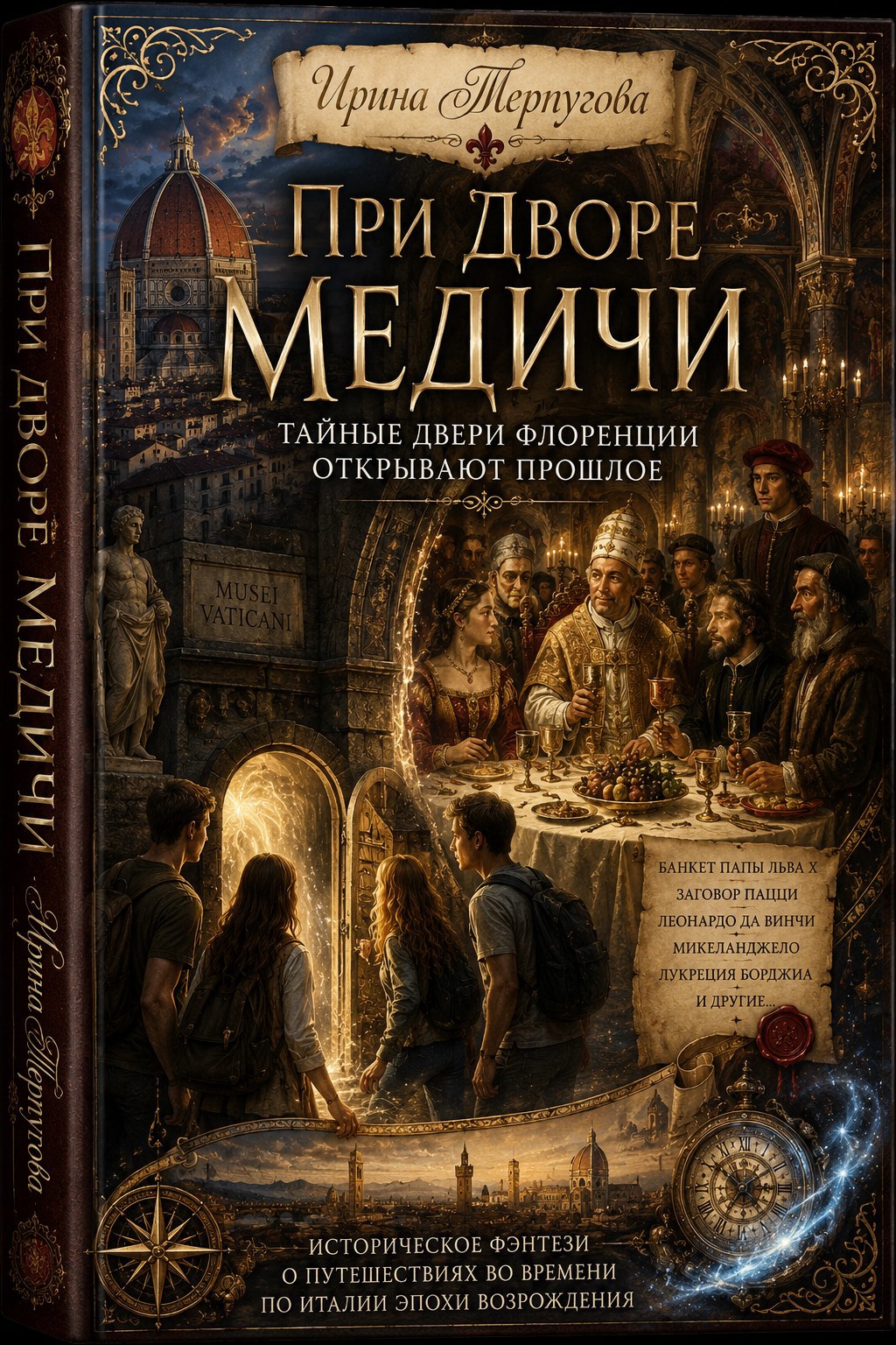 Обложка книги При дворе Медичи