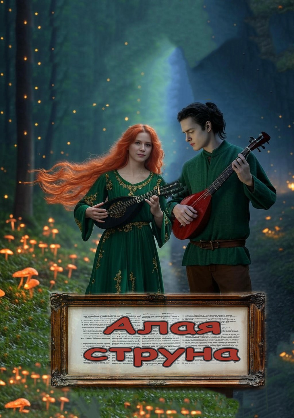 Обложка книги Алая струна