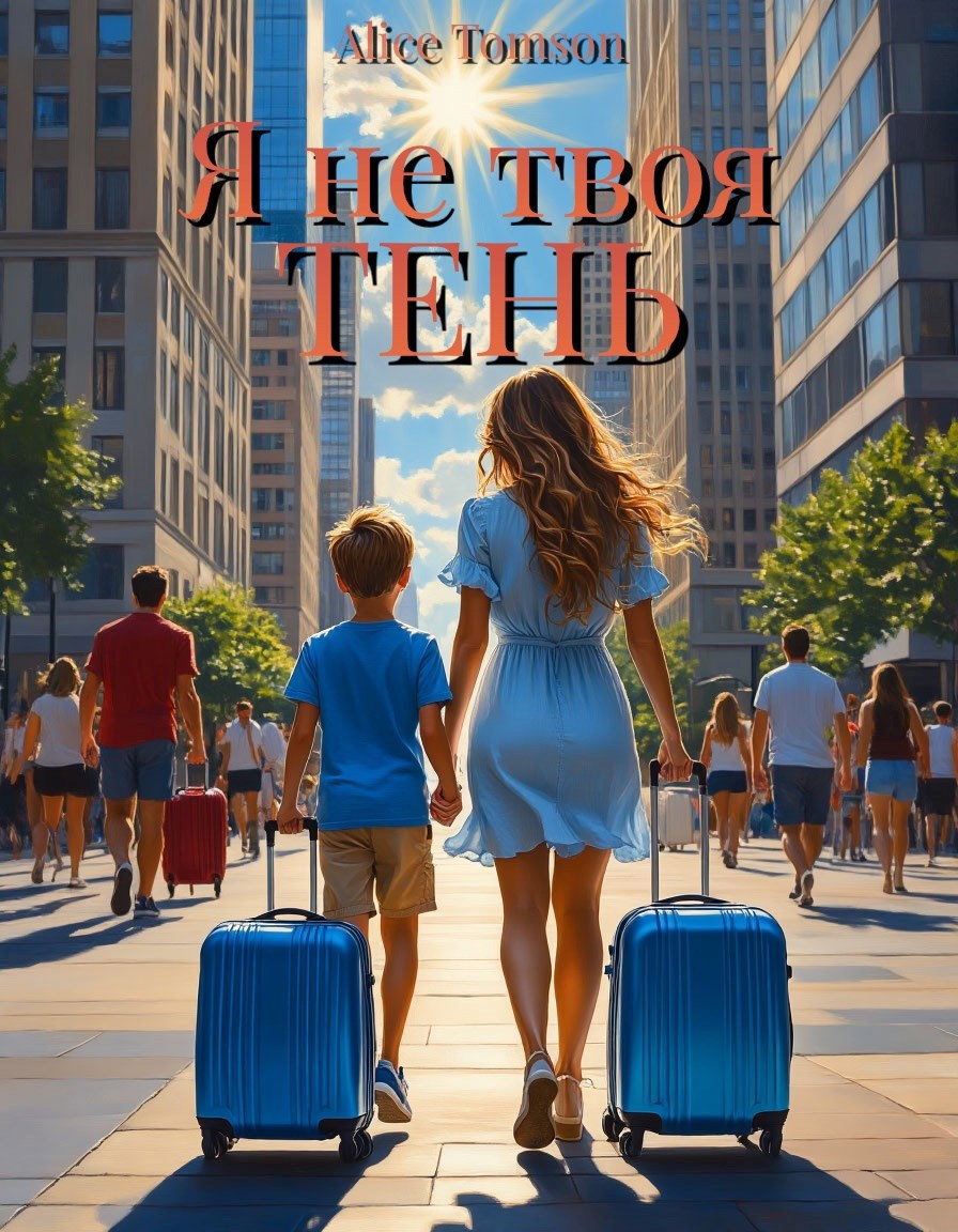 Обложка книги Я не твоя тень
