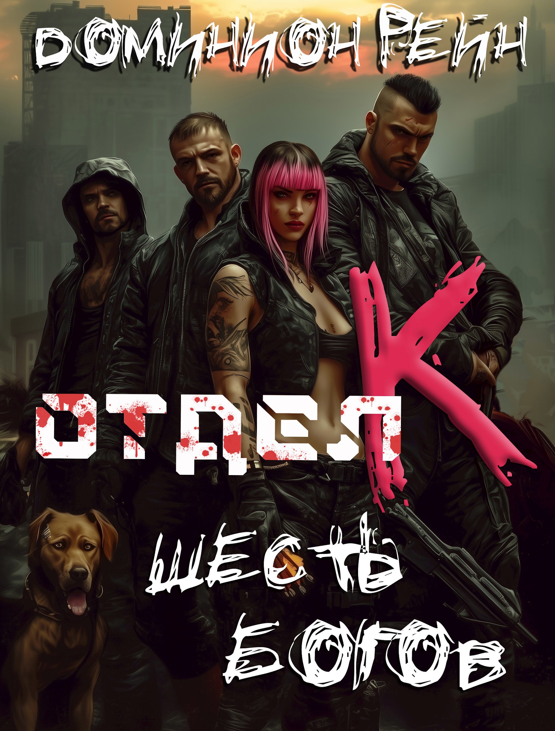 Обложка книги Отдел К - Шесть богов