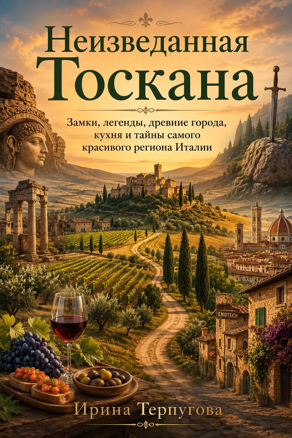 Обложка книги Неизведанная Тоскана