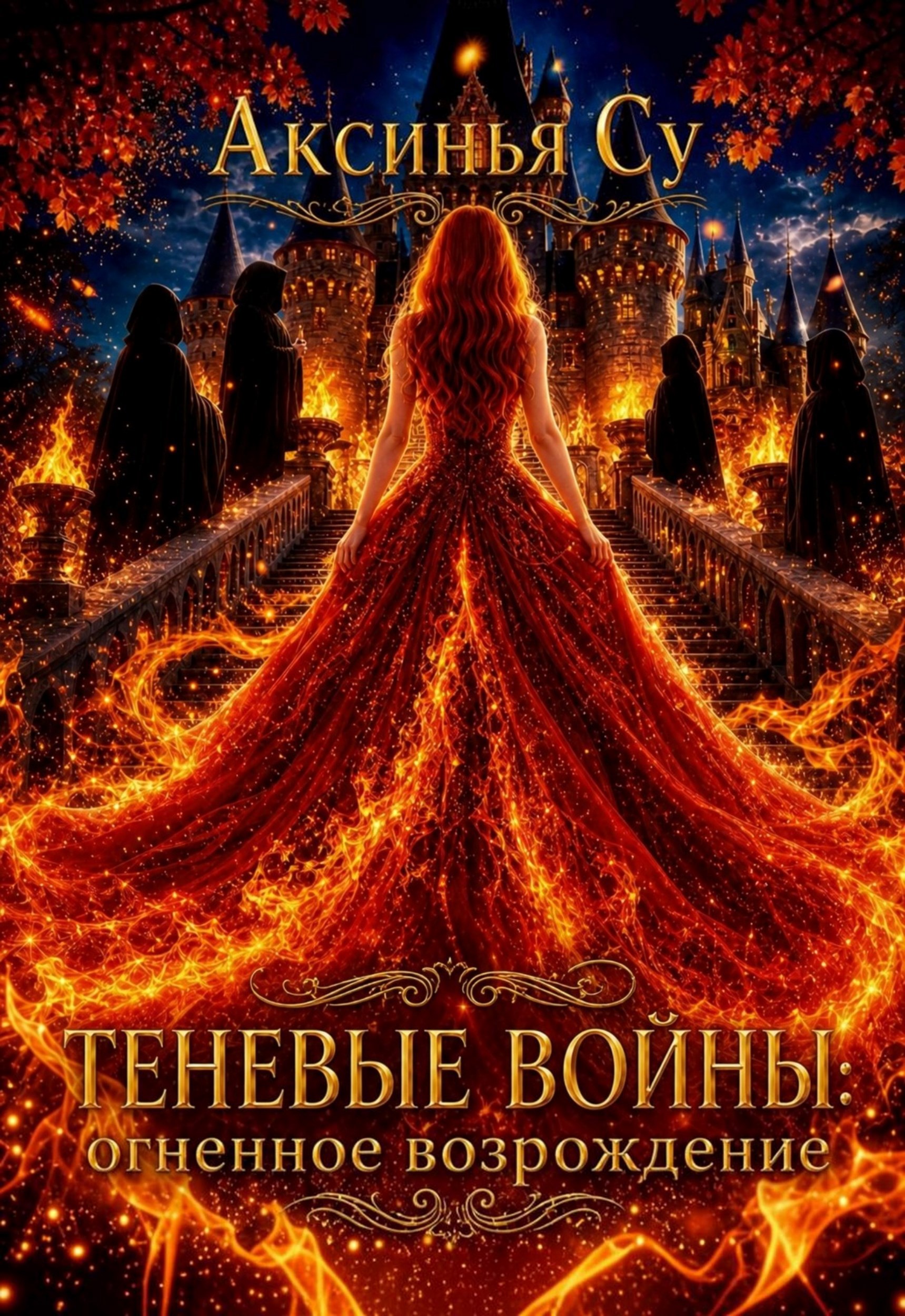 Обложка книги Теневые войны: огненное возрождение