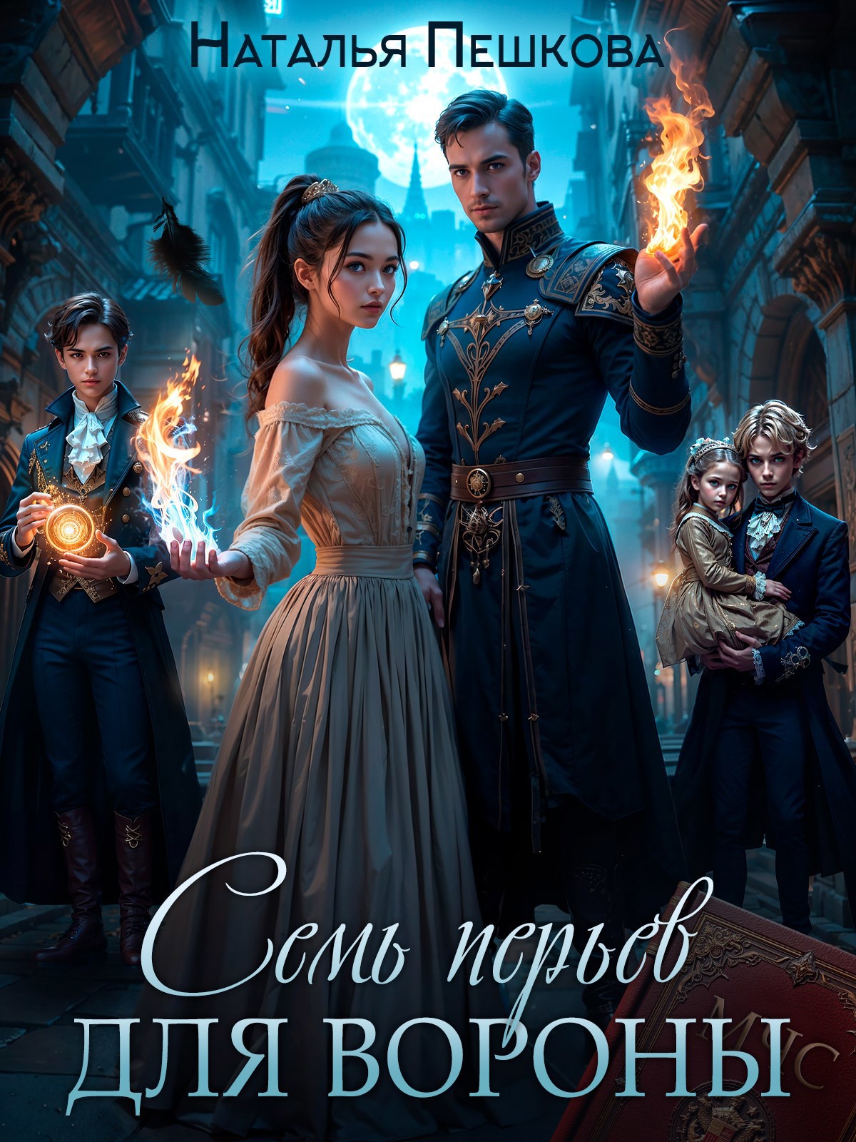 Обложка книги Семь перьев для Вороны