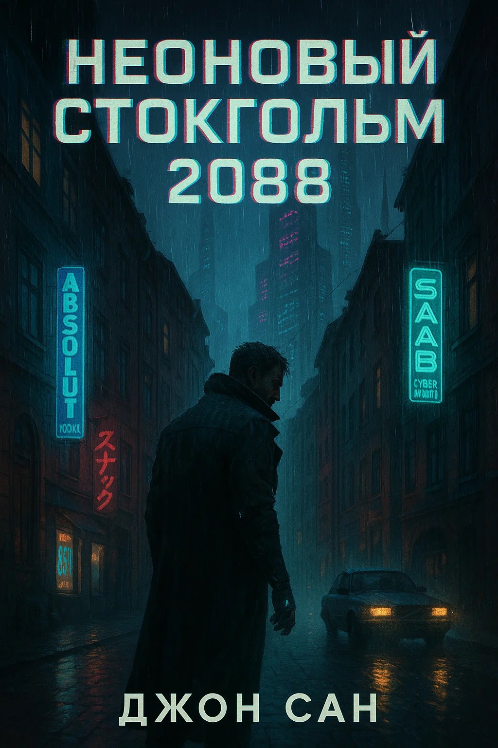 Обложка книги Неоновый Стокгольм 2088