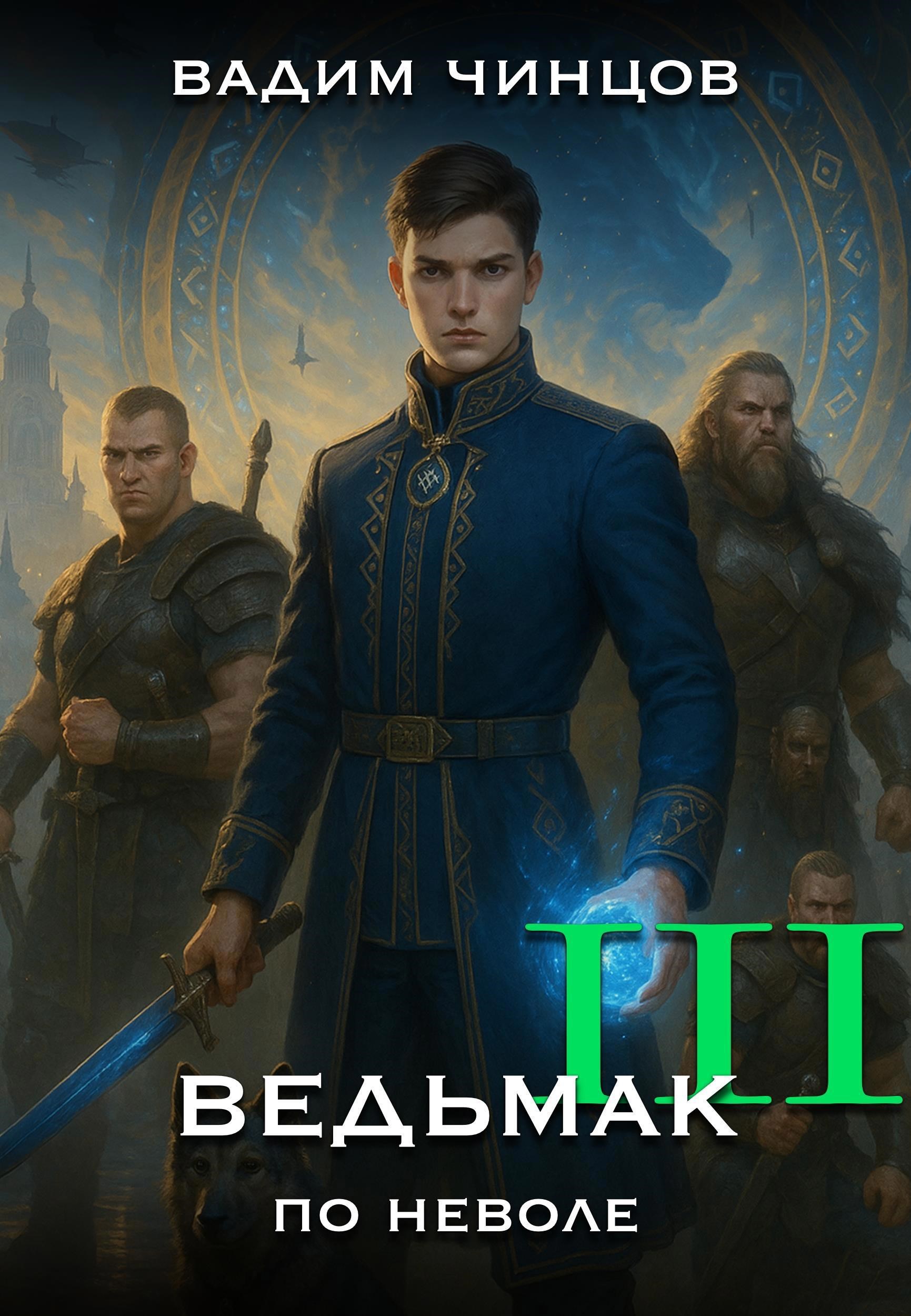 Обложка книги Ведьмак поневоле-3