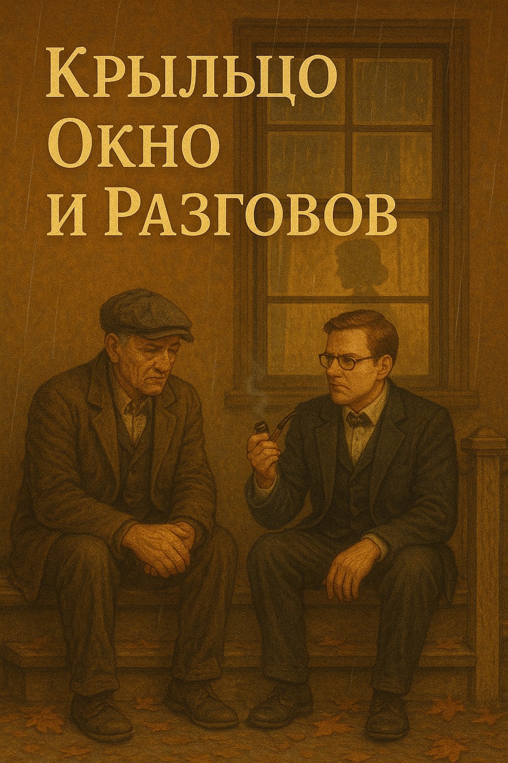 Обложка книги Крыльцо, Окно и Разговор