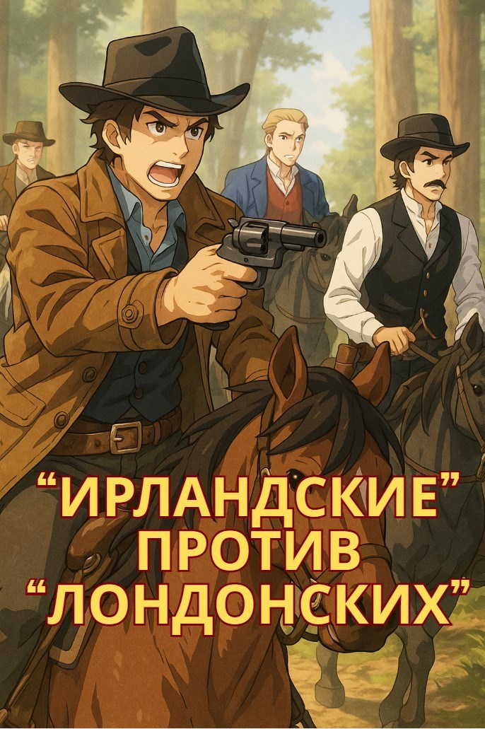Обложка книги «Ирландские» против «лондонских»