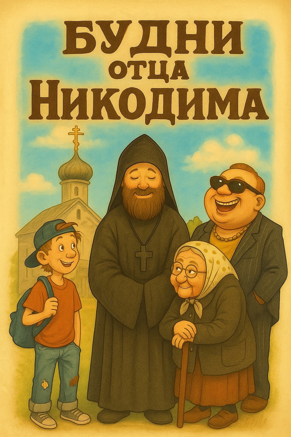 Обложка книги Будни отца Никодима