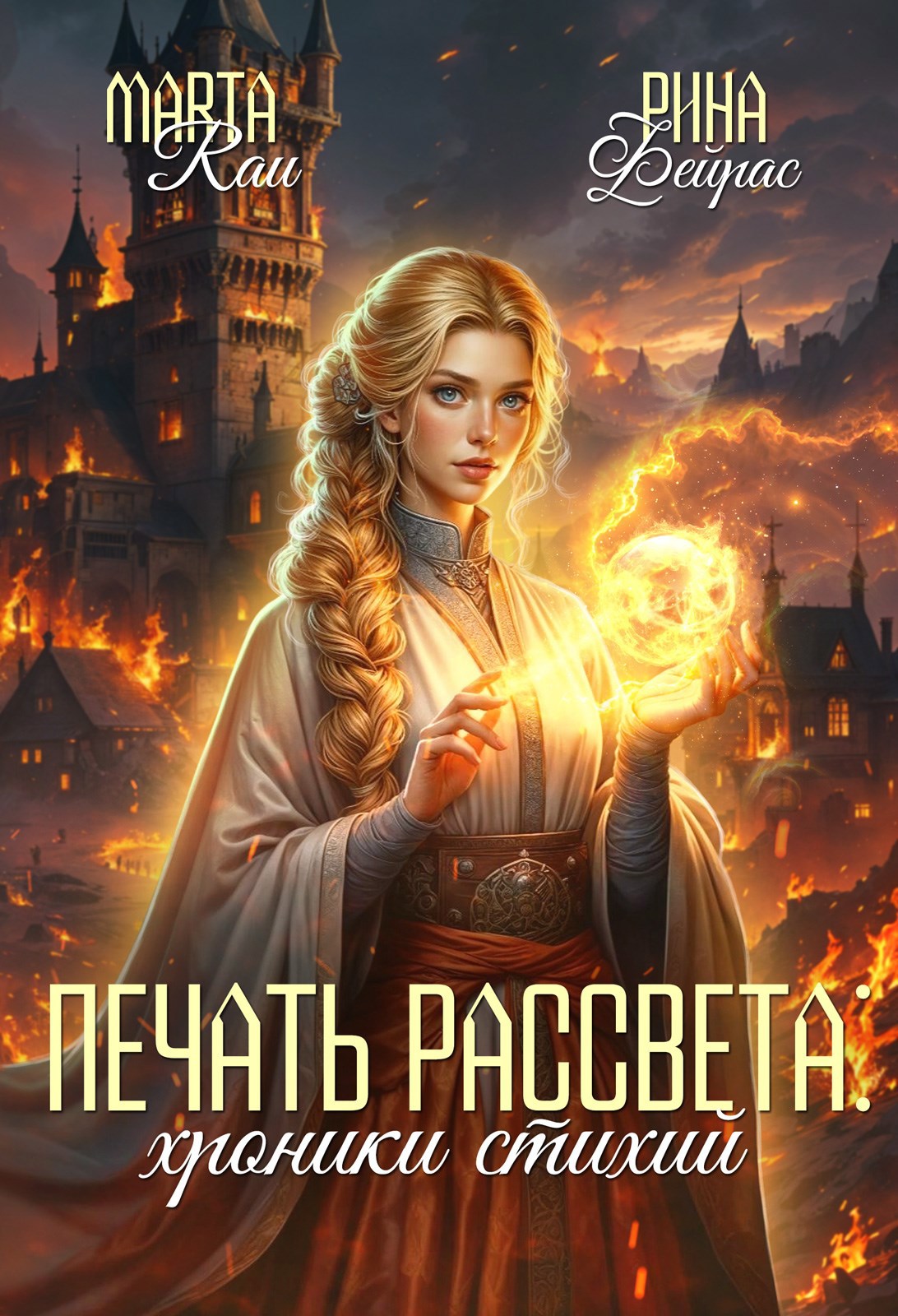 Обложка книги Печать рассвета: хроники стихий