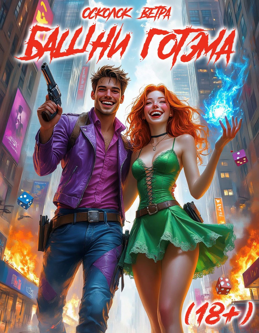 Обложка книги Башни Готэма. Убийца бессмертных (18+)