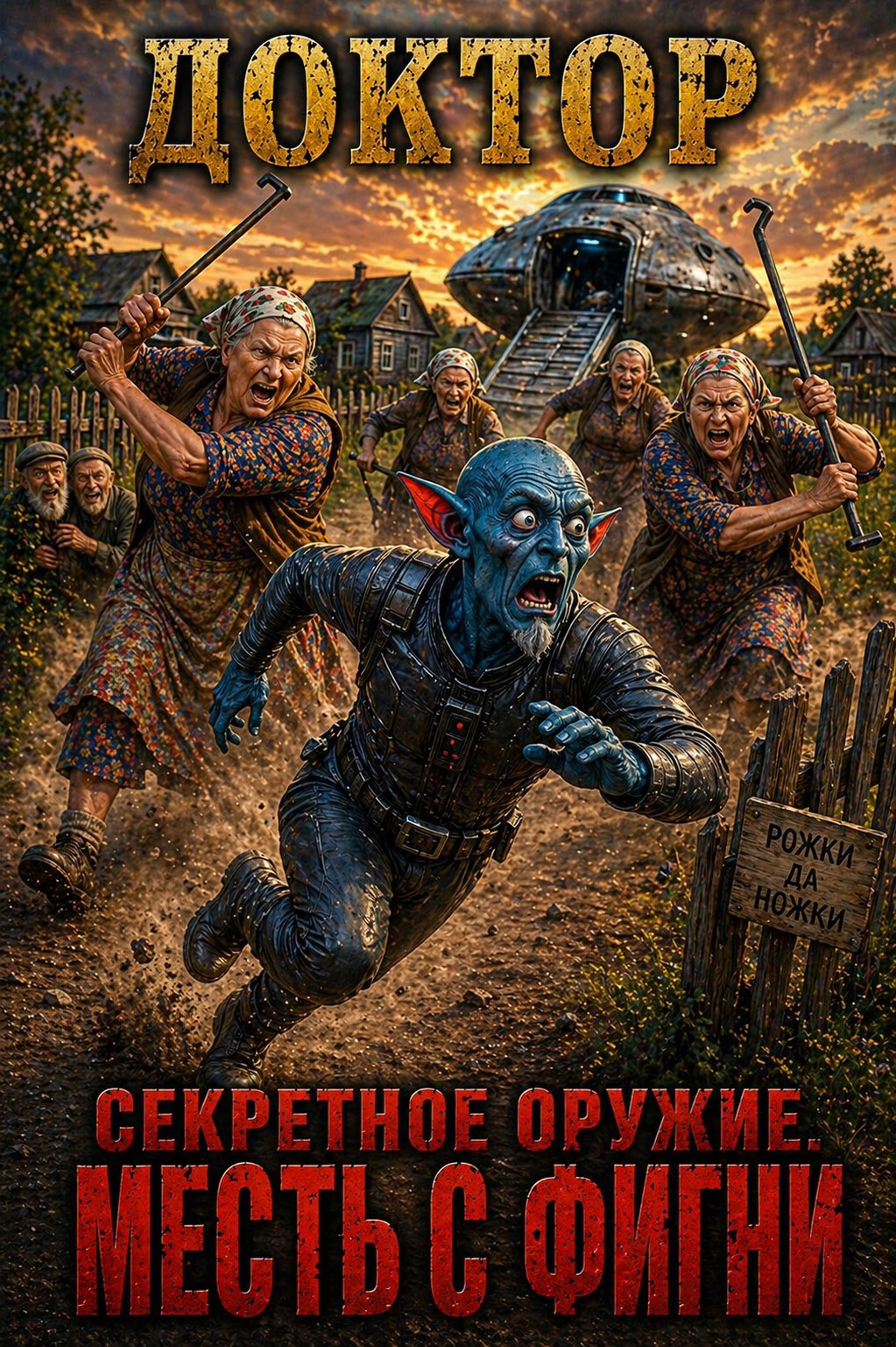 Обложка книги Секретное оружие. Месть с Фигни