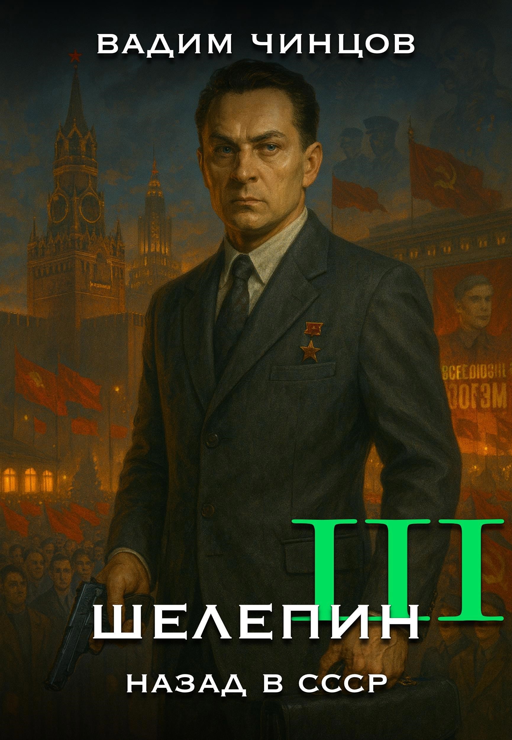 Обложка книги Назад в СССР. Шелепин-3.