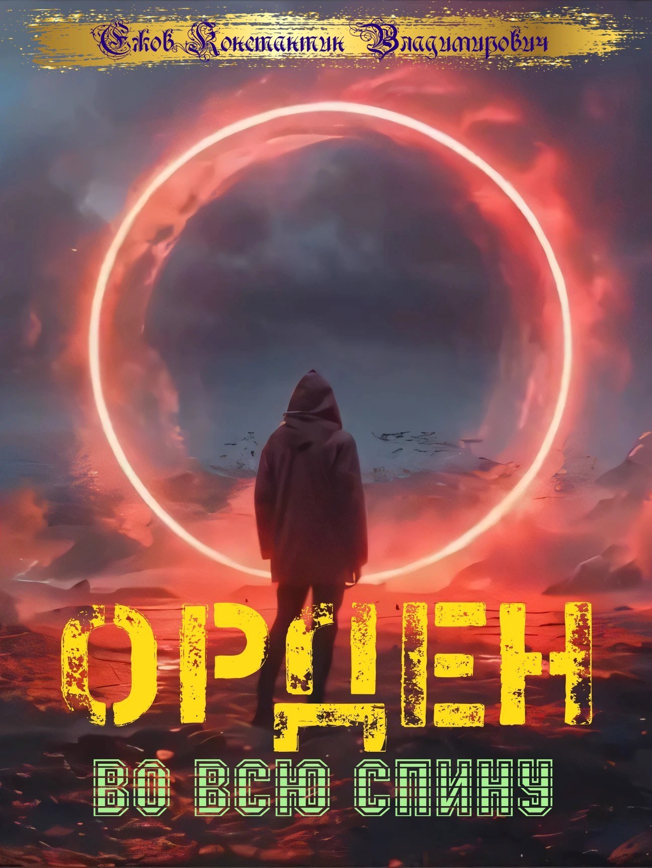 Обложка книги Орден во всю спину.