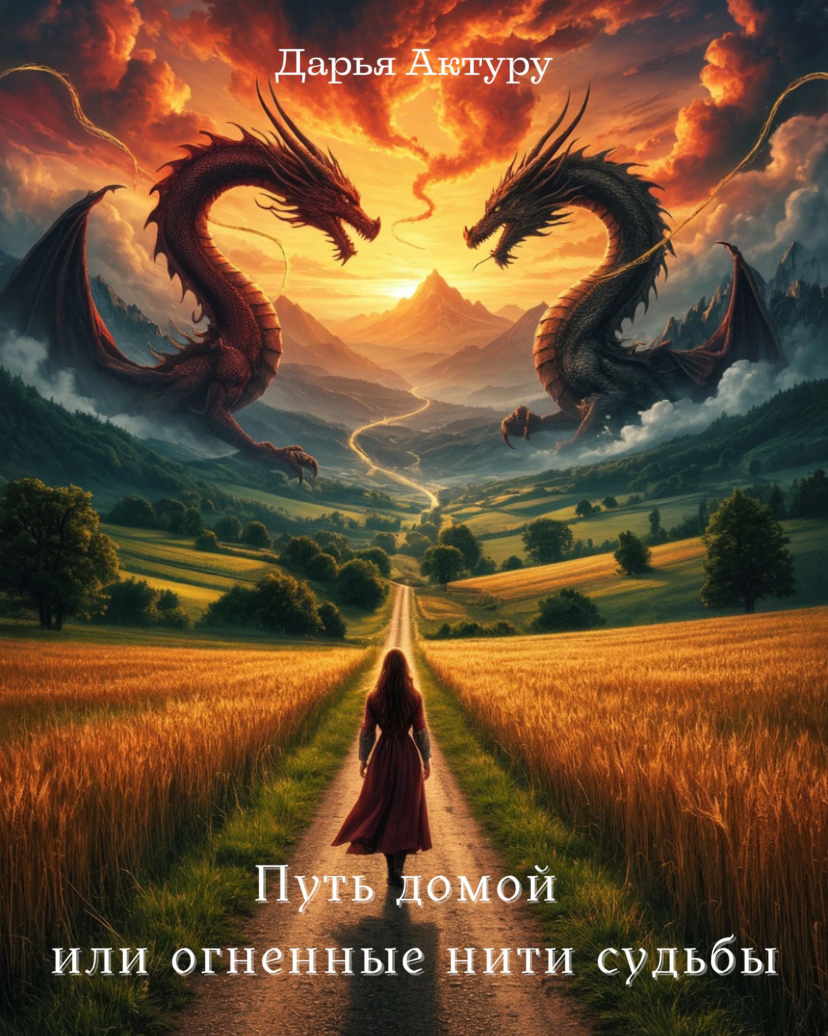 Обложка книги Путь домой или огненные нити судьбы