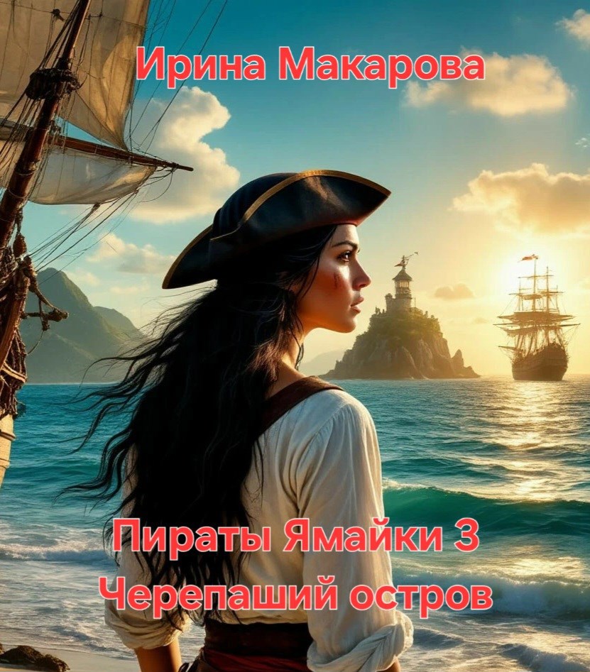 Обложка книги Пираты Ямайки. Часть третья. Черепаший остров