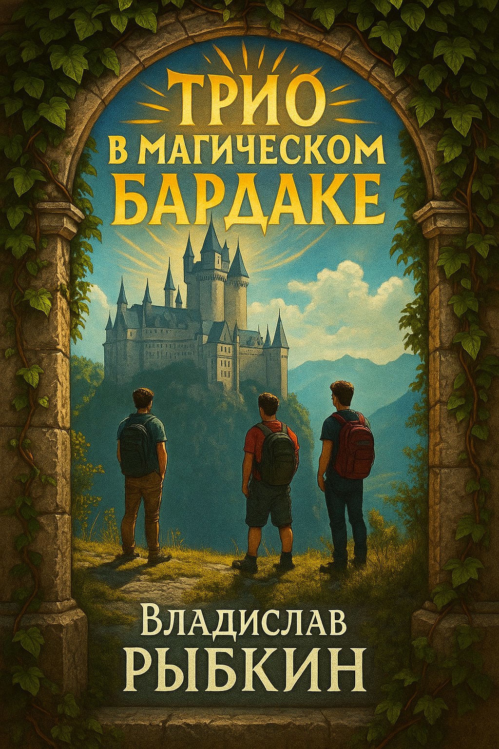 Обложка книги Трио в магическом бардаке