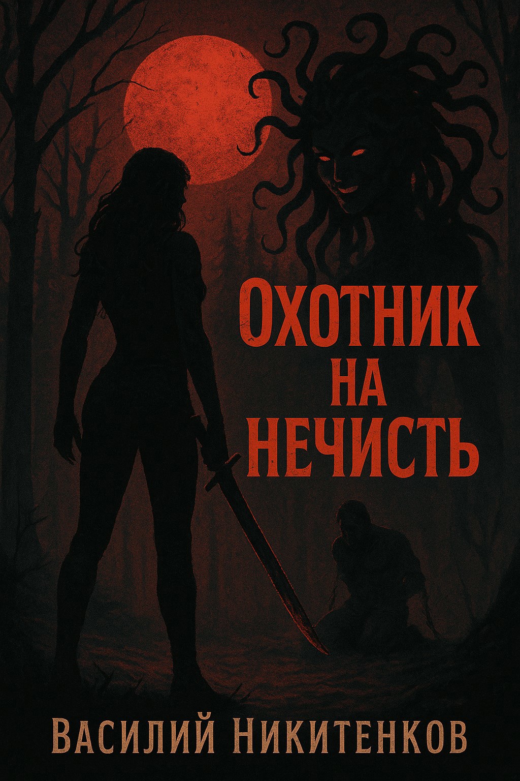 Обложка книги охотник на нечисть