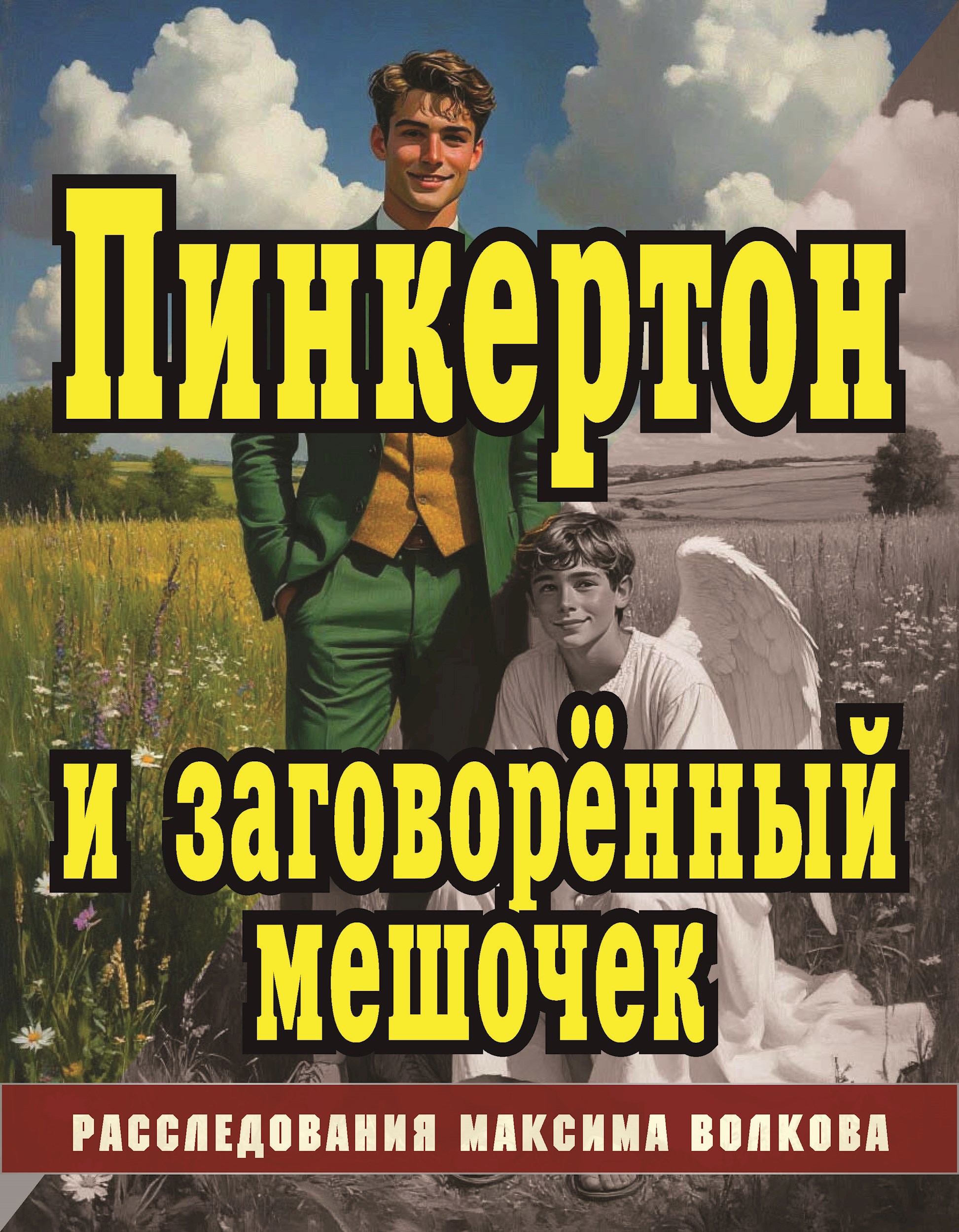 Обложка книги Пинкертон и заговорённый мешочек