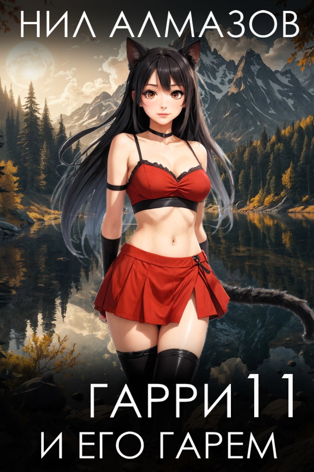 Обложка книги Гарри и его гарем — 11