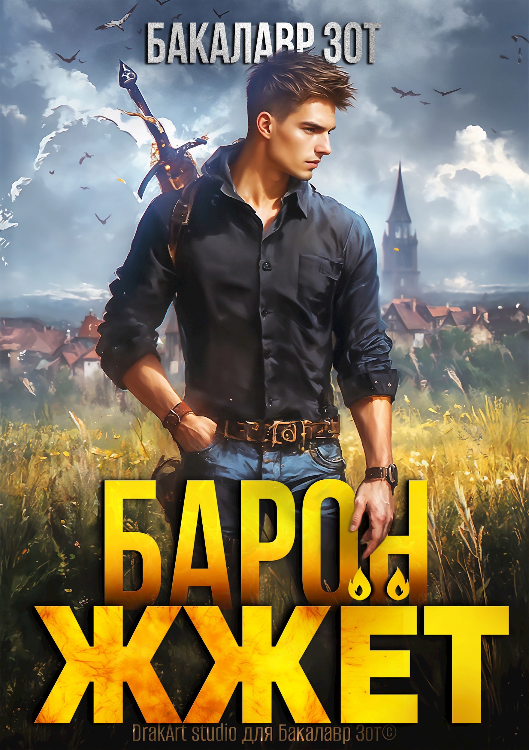Обложка книги Барон жжёт! Книга первая.