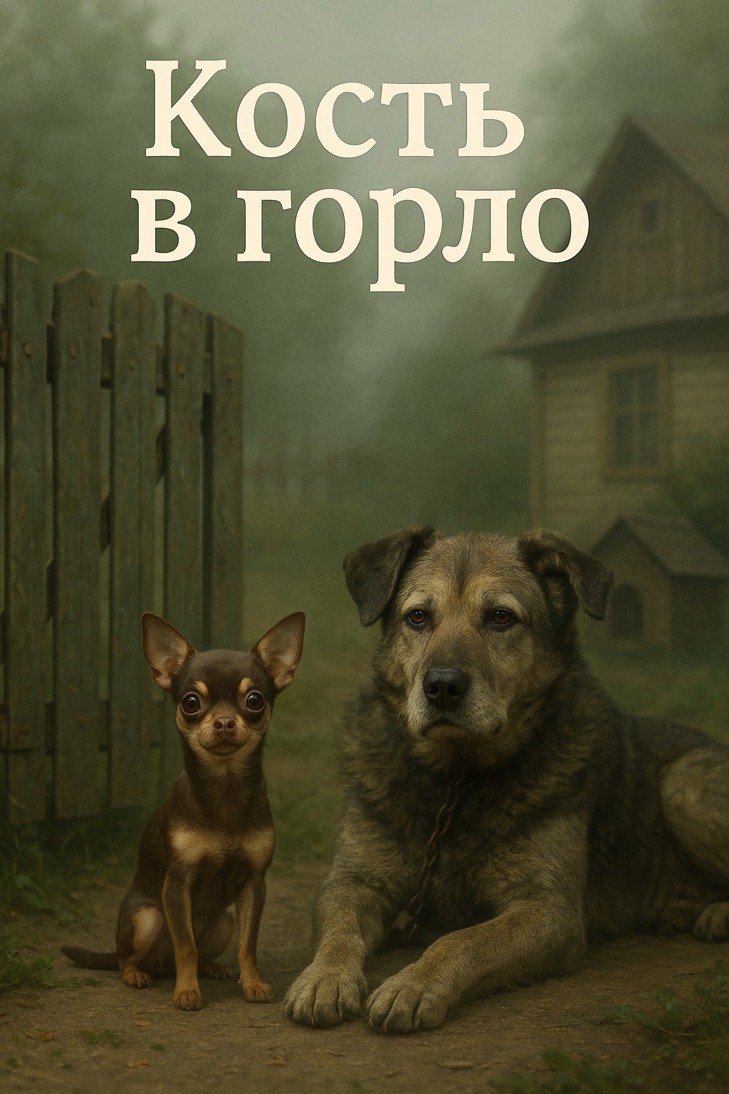 Обложка книги Кость в горло