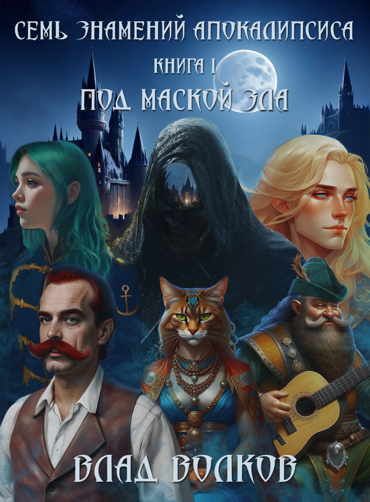 Обложка книги Под маской зла