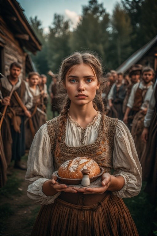 Обложка книги Хлеб да соль