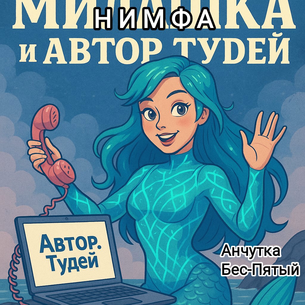 Обложка книги Нимфа Милашка и Автор.Тудей