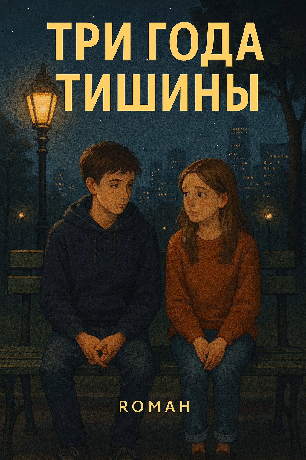 Обложка книги "Три года тишины"