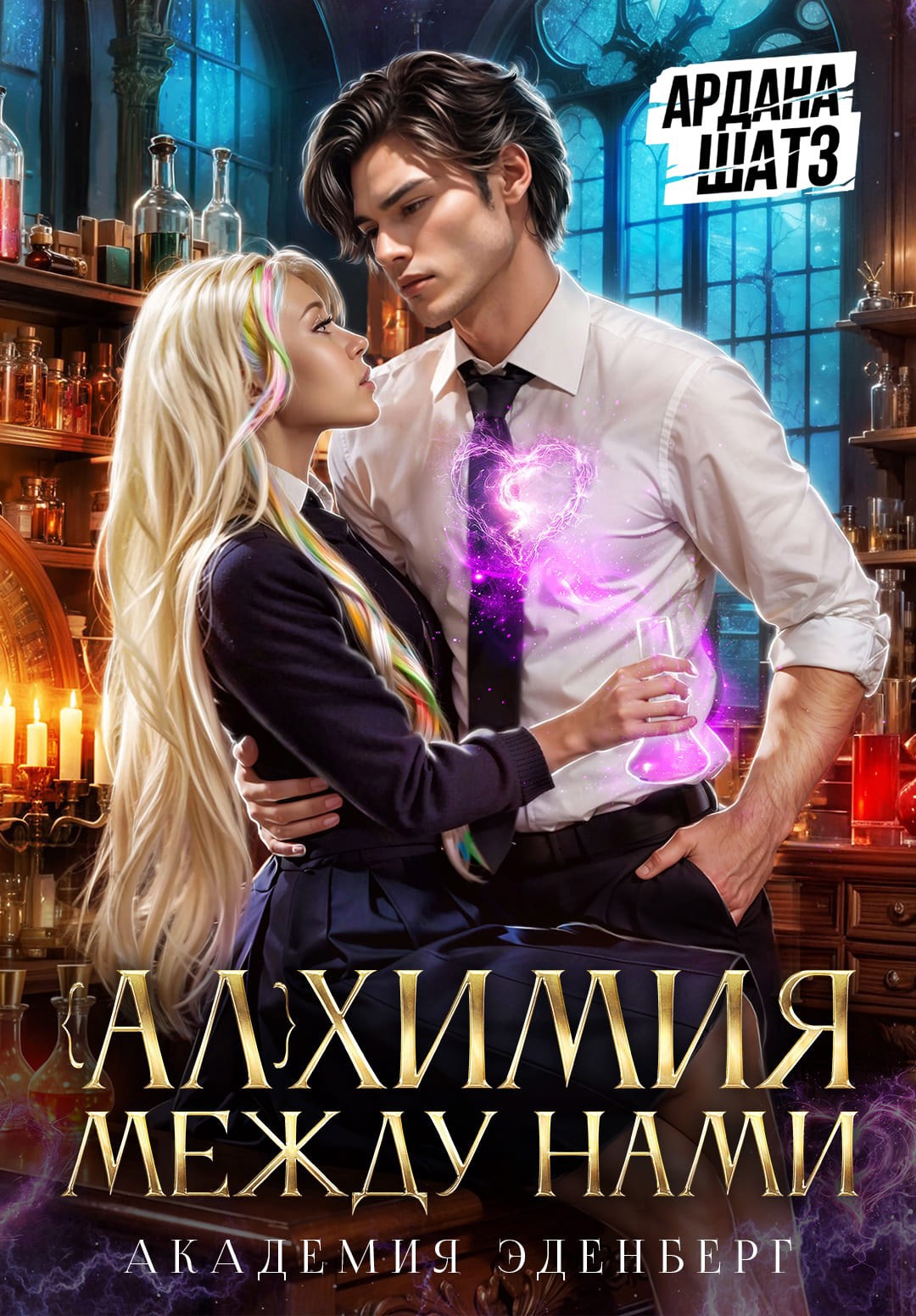 Обложка книги Алхимия между нами