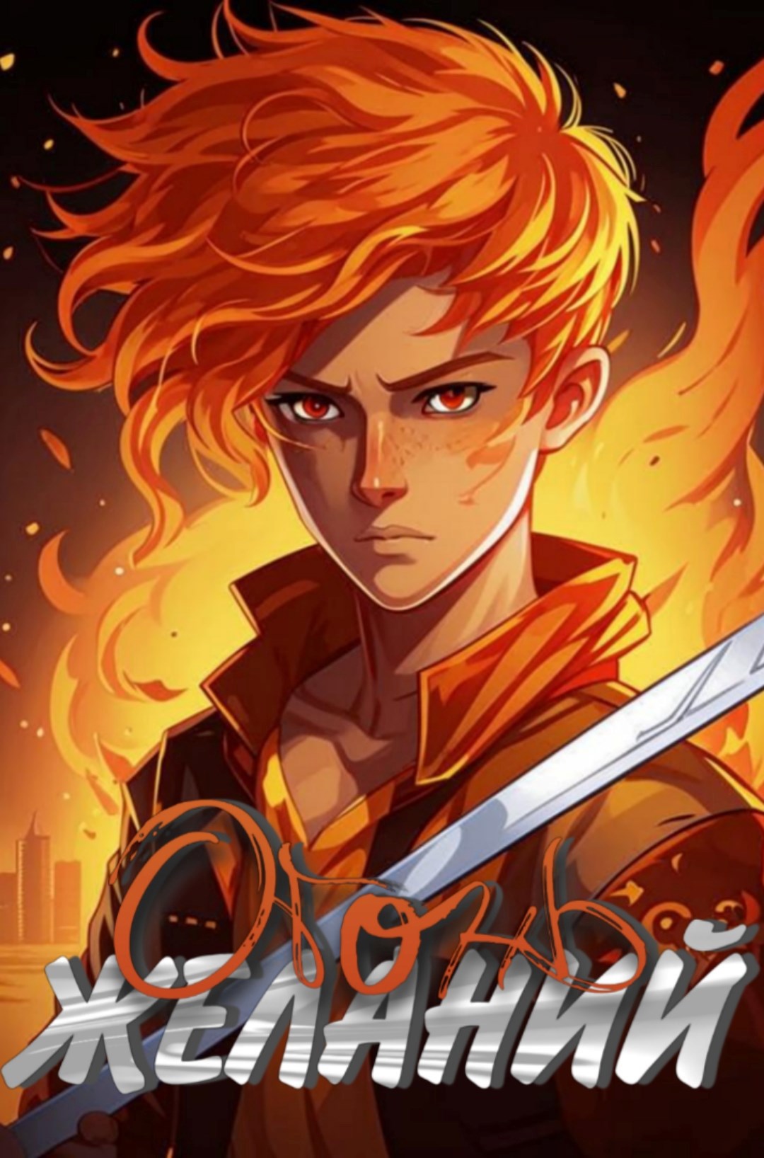 Обложка книги Огонь желаний