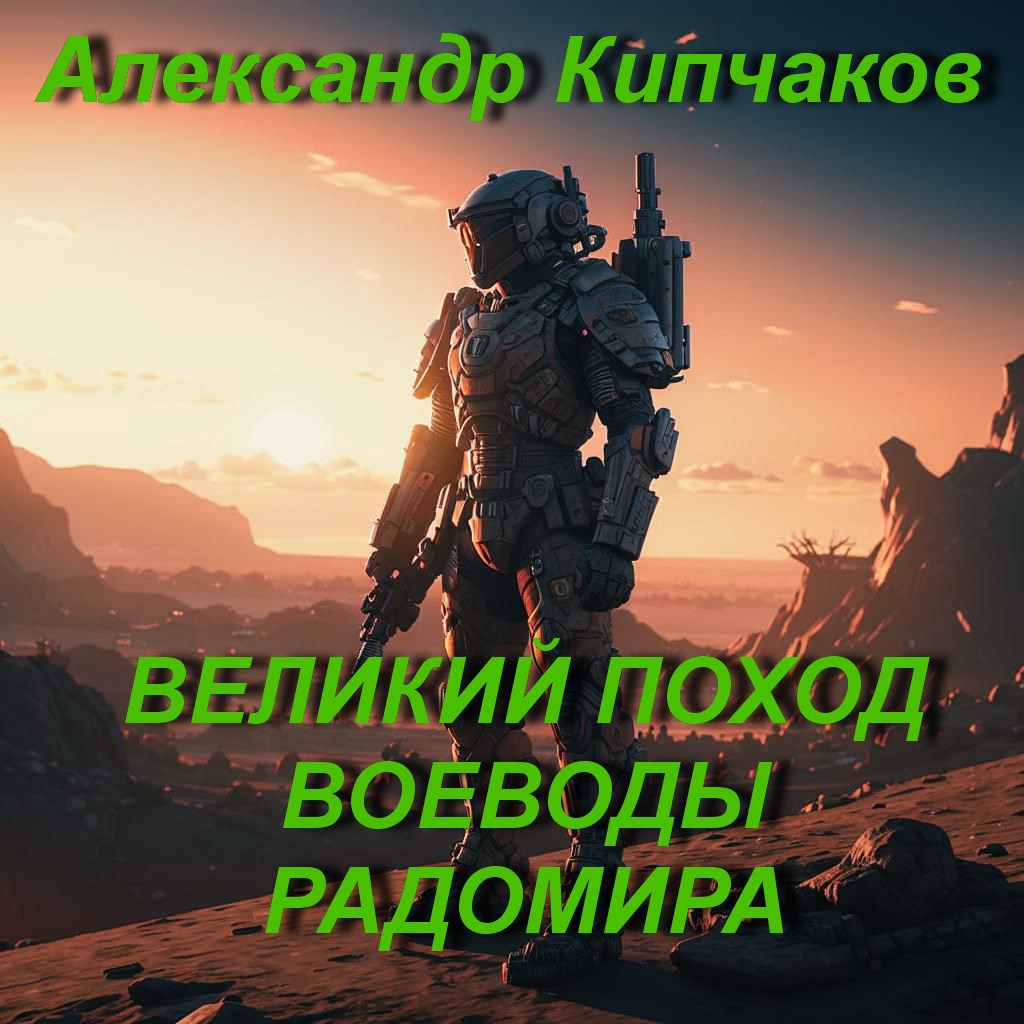 Обложка книги Великий поход воеводы Радомира