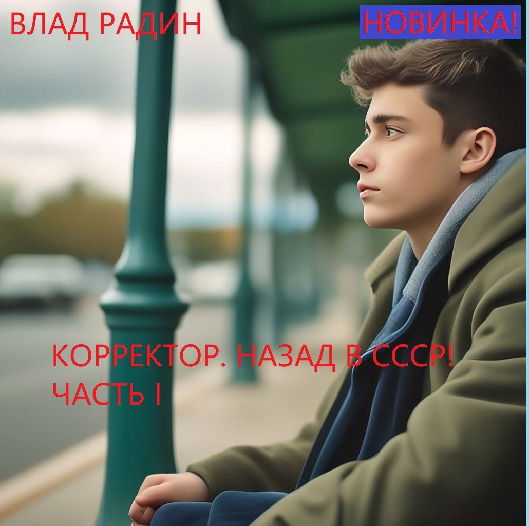 Обложка книги Корректор. Назад в СССР.