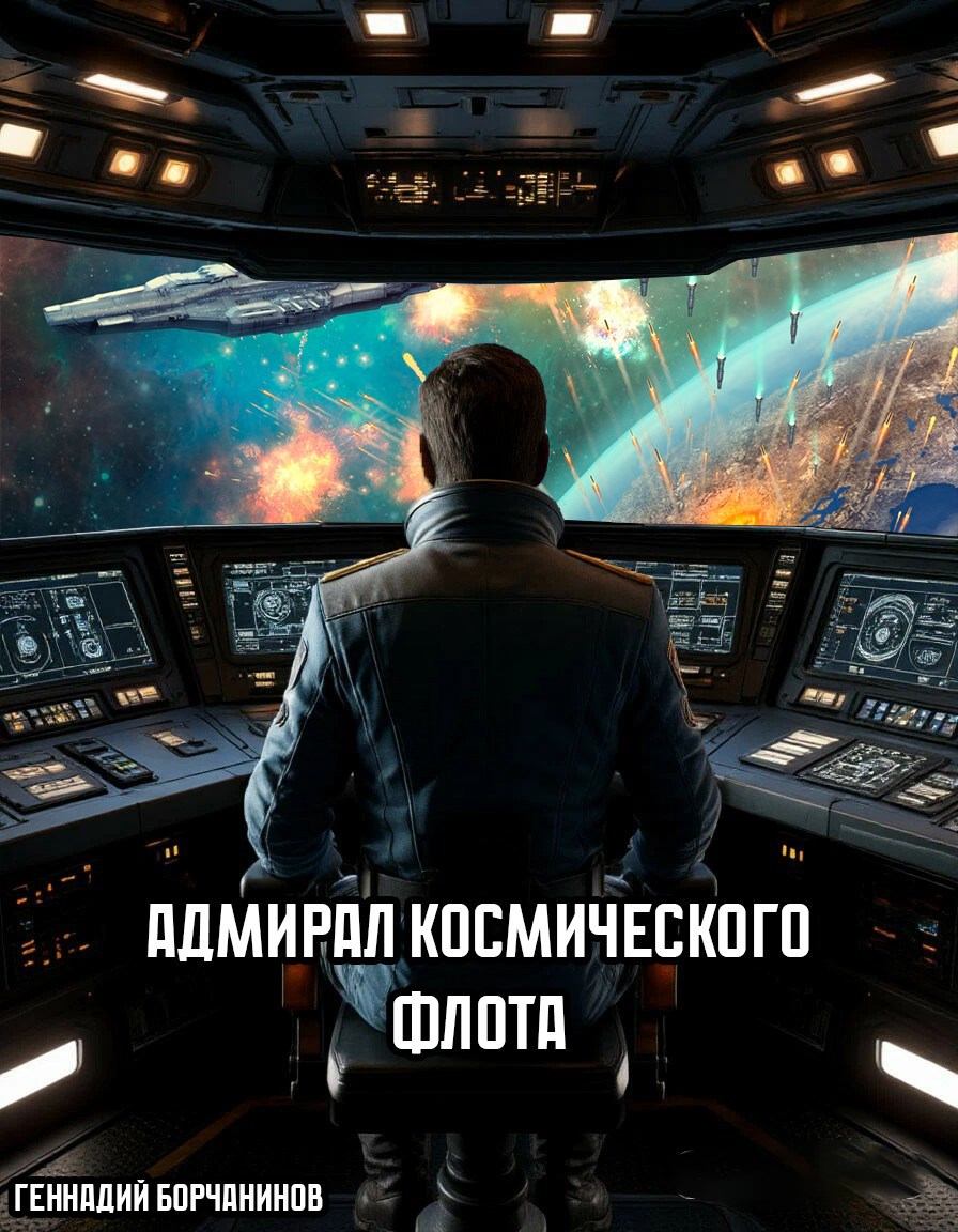 Обложка книги Адмирал космического флота