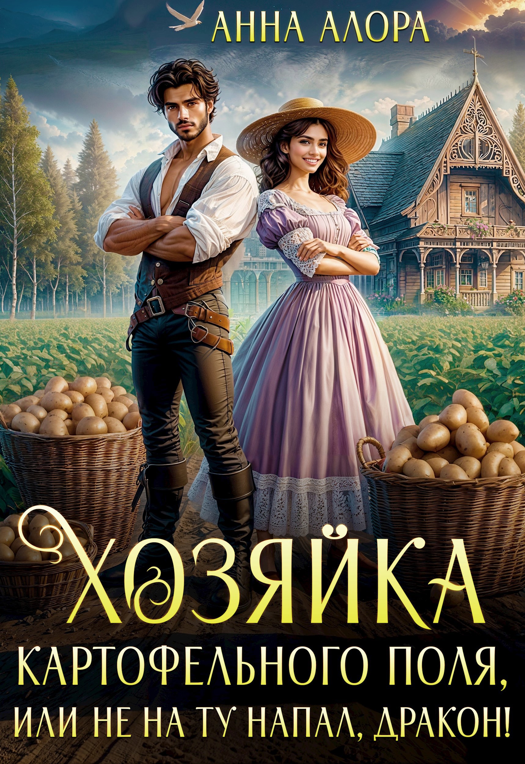 Обложка книги Хозяйка картофельного поля или не на ту напал, дракон!
