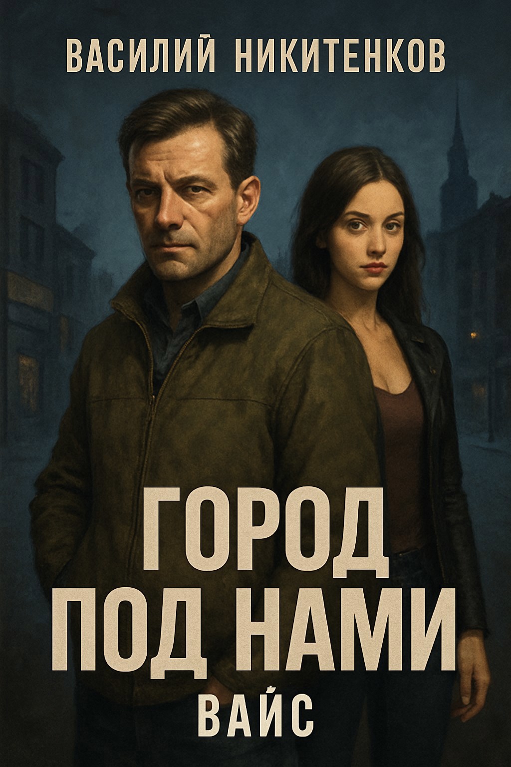Обложка книги Город под нами.Вайс