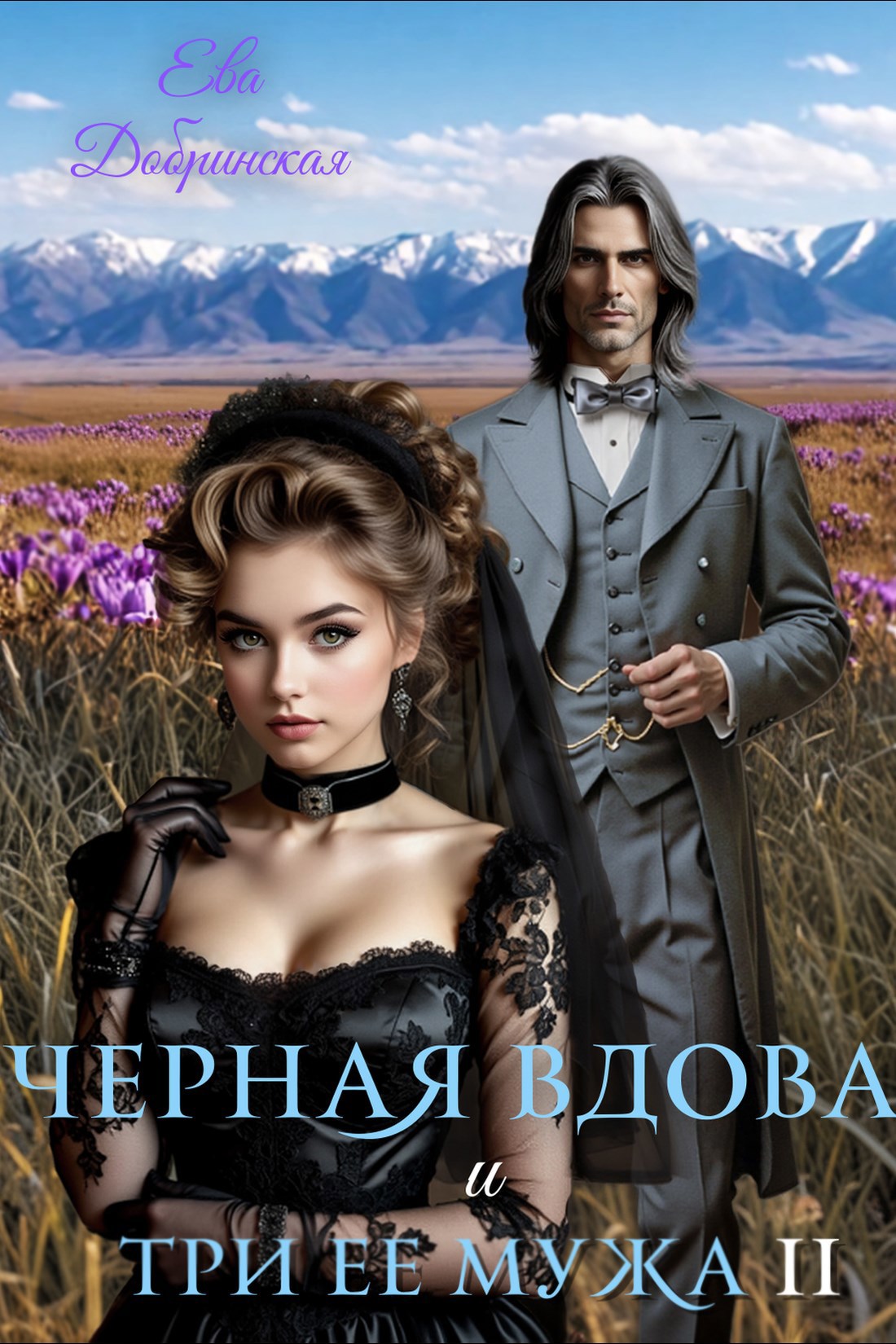 Обложка книги Черная вдова и три ее мужа. Второй муж