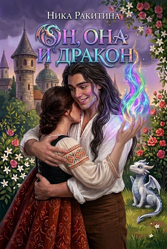 Обложка книги Он, она и дракон