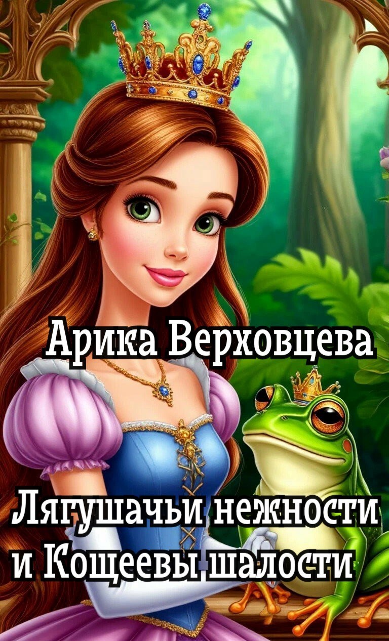 Обложка книги Лягушачьи нежности и Кощеевы шалости