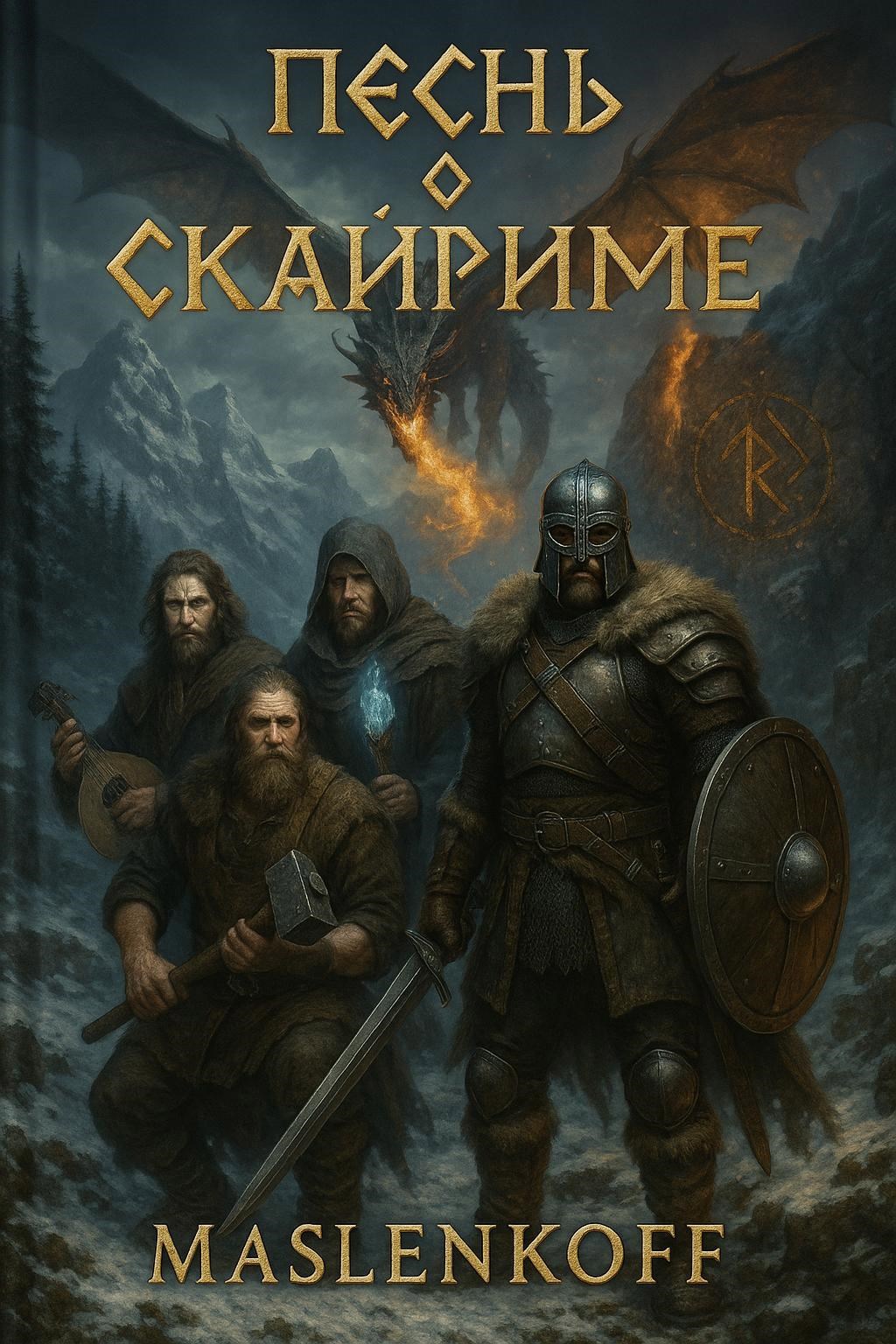 Обложка книги Песнь о Скайриме
