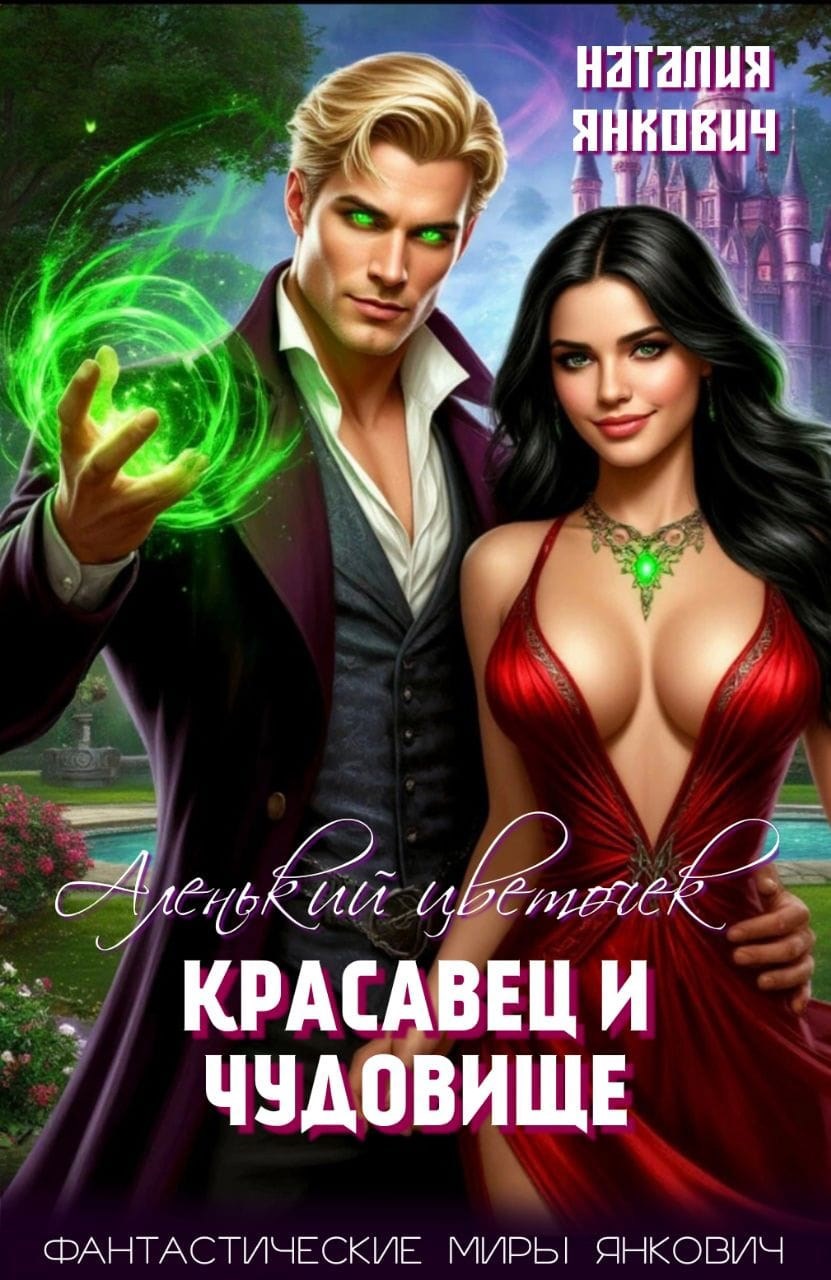 Обложка книги Аленький цветочек: Красавец и чудовище