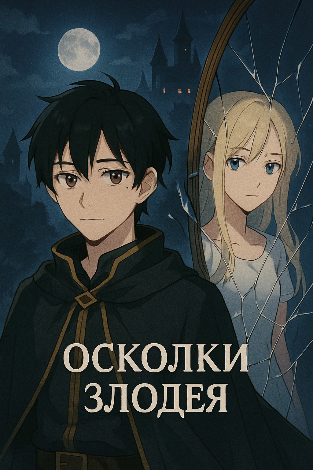Обложка книги Осколки злодея
