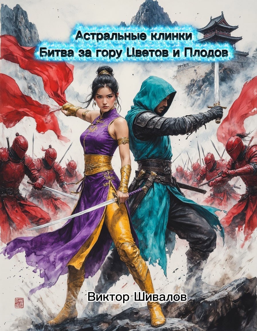Обложка книги Битва за гору Цветов и Плодов