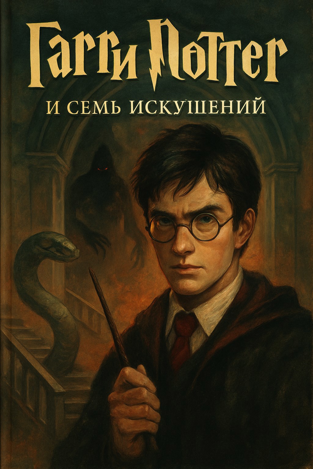 Обложка книги Гарри Поттер и семь искушений